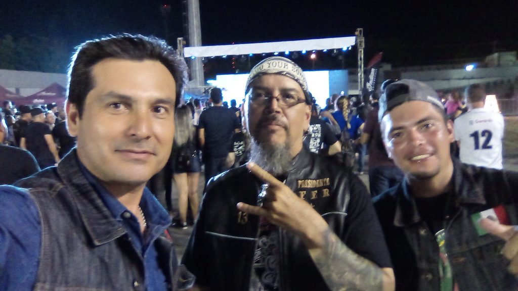 junto con linces riders y viboras chopper en el concierto de baja biker culiacan